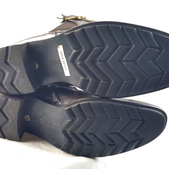 Paul Green Women's Y2K Knee High Boots Brown Leather Size 3.5UK-US 6.5 - Picture 9 of 10